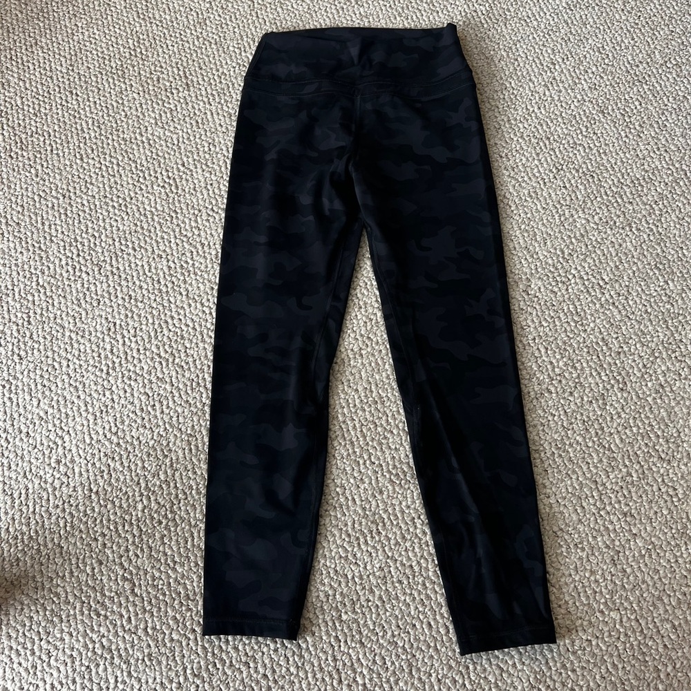 CRZ yoga Black Camouflage Leggings